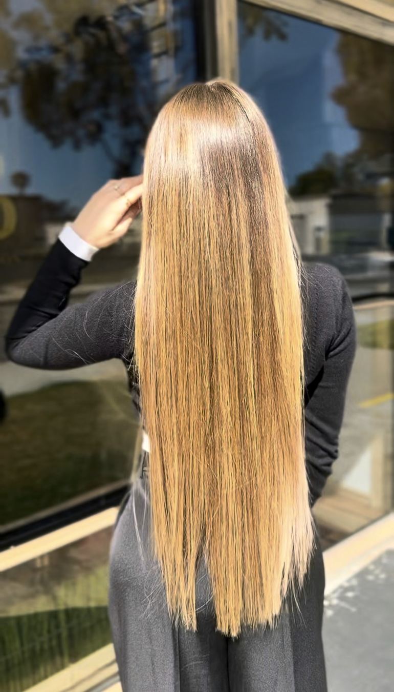 Golden Blonde Hair