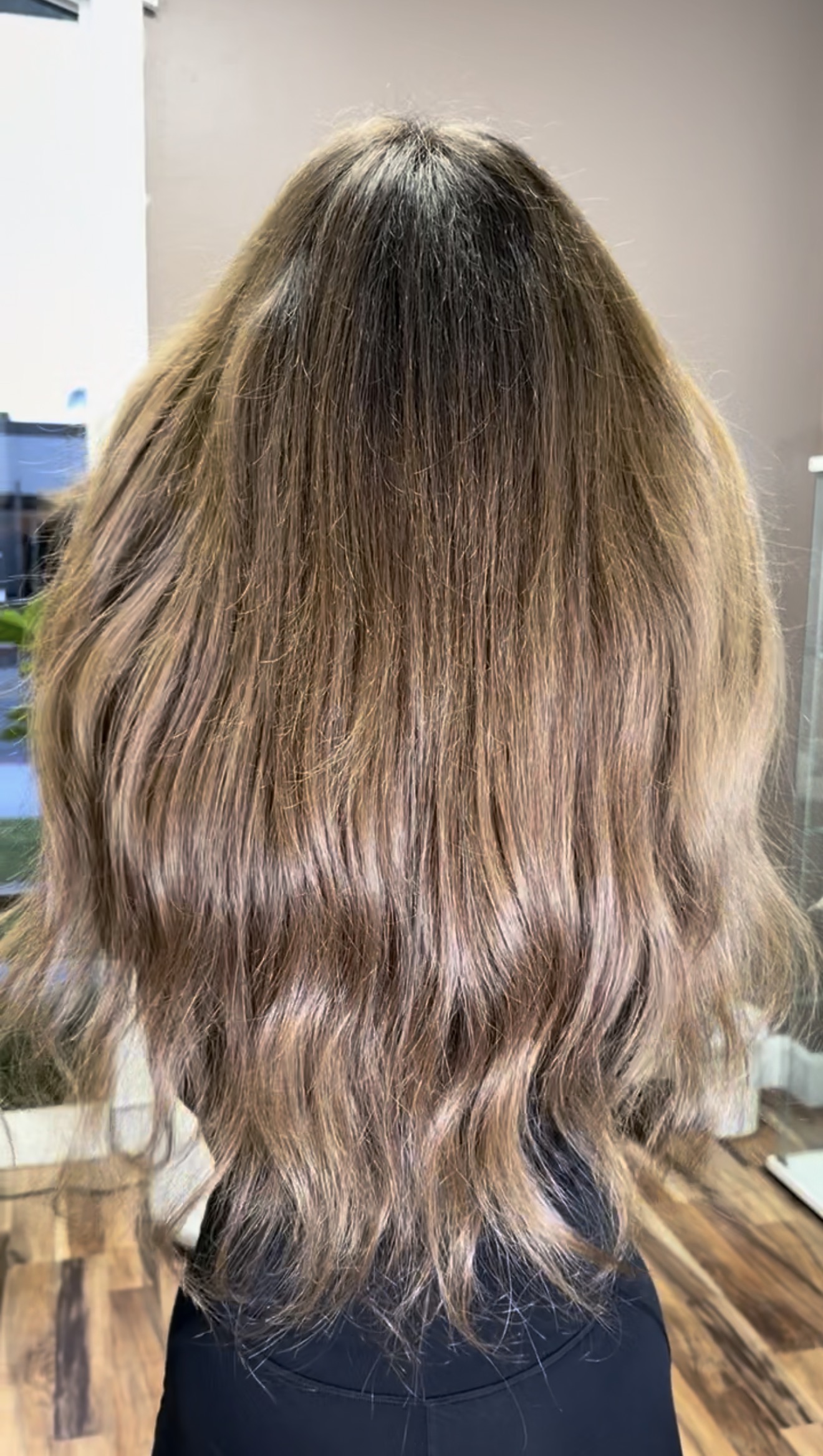 Natural brunette hair result